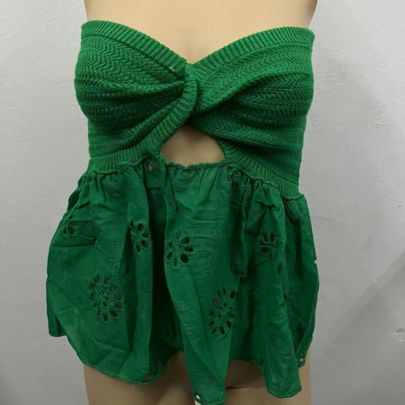 Flowy Ruffled Peplum Cami