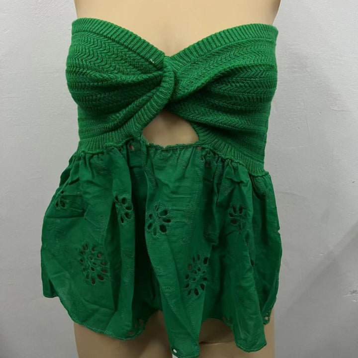 Flowy Ruffled Peplum Cami