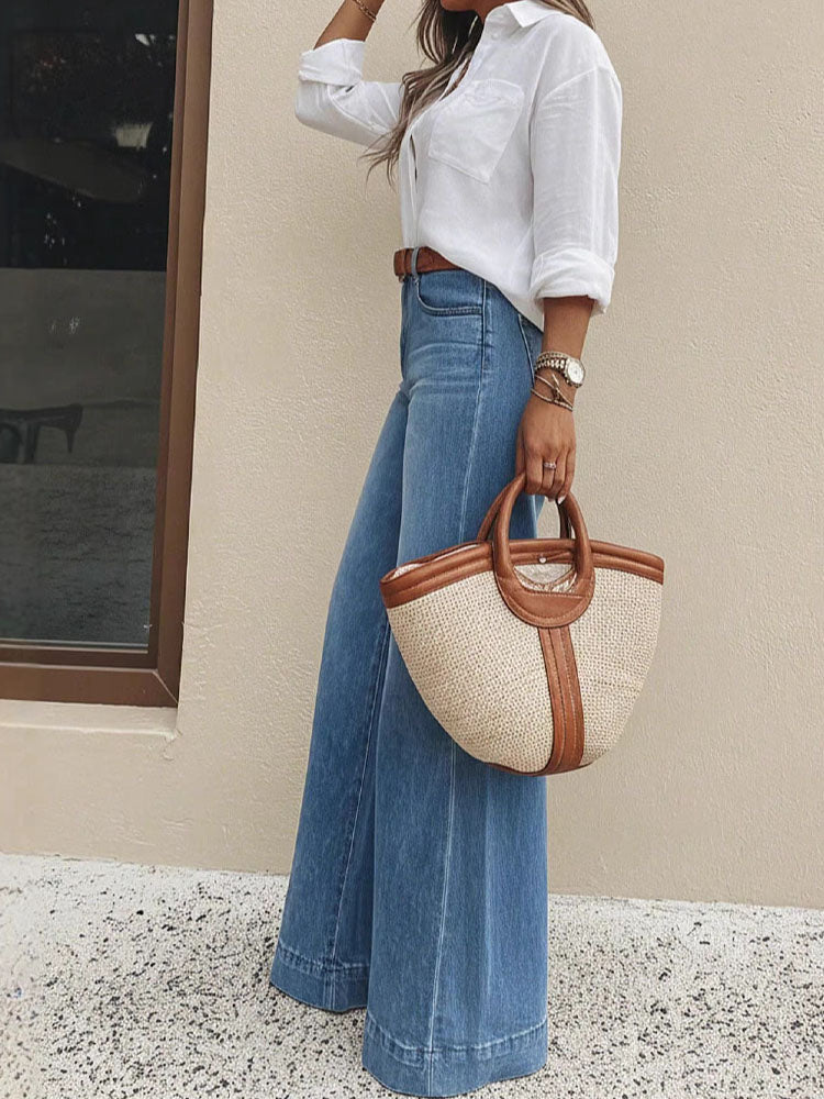 Vintage Wide Leg Jeans