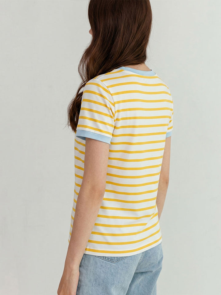 Striped Short Sleeve Tee