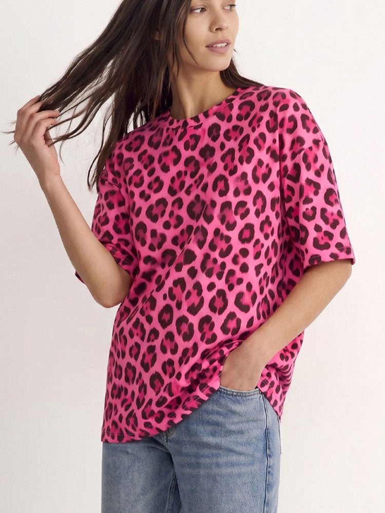 Leopard Print Tee