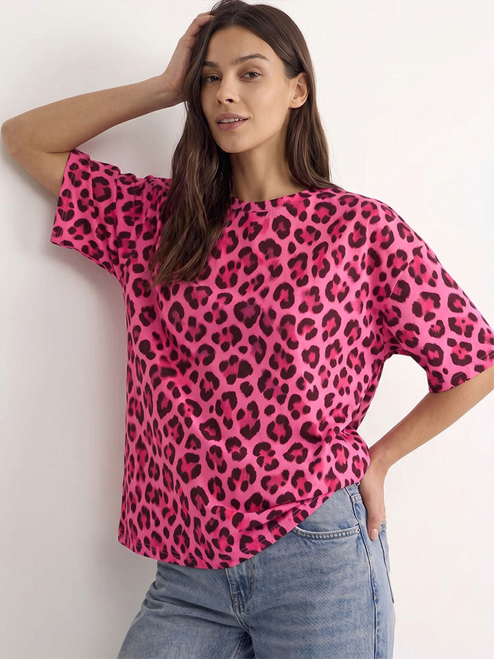 Leopard Print Tee