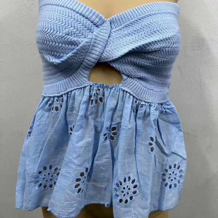 Flowy Ruffled Peplum Cami