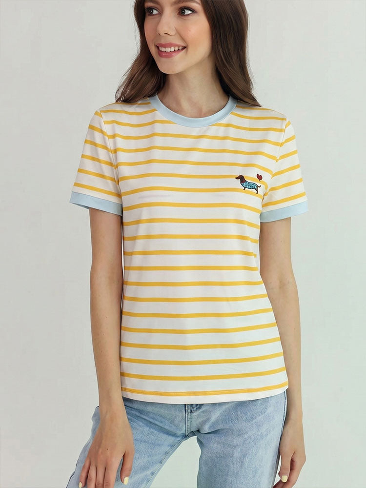 Striped Short Sleeve Tee
