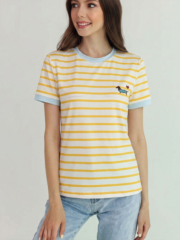 Striped Short Sleeve Tee