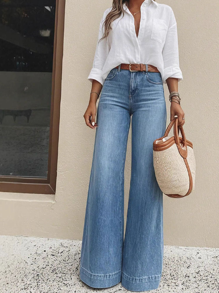 Vintage Wide Leg Jeans