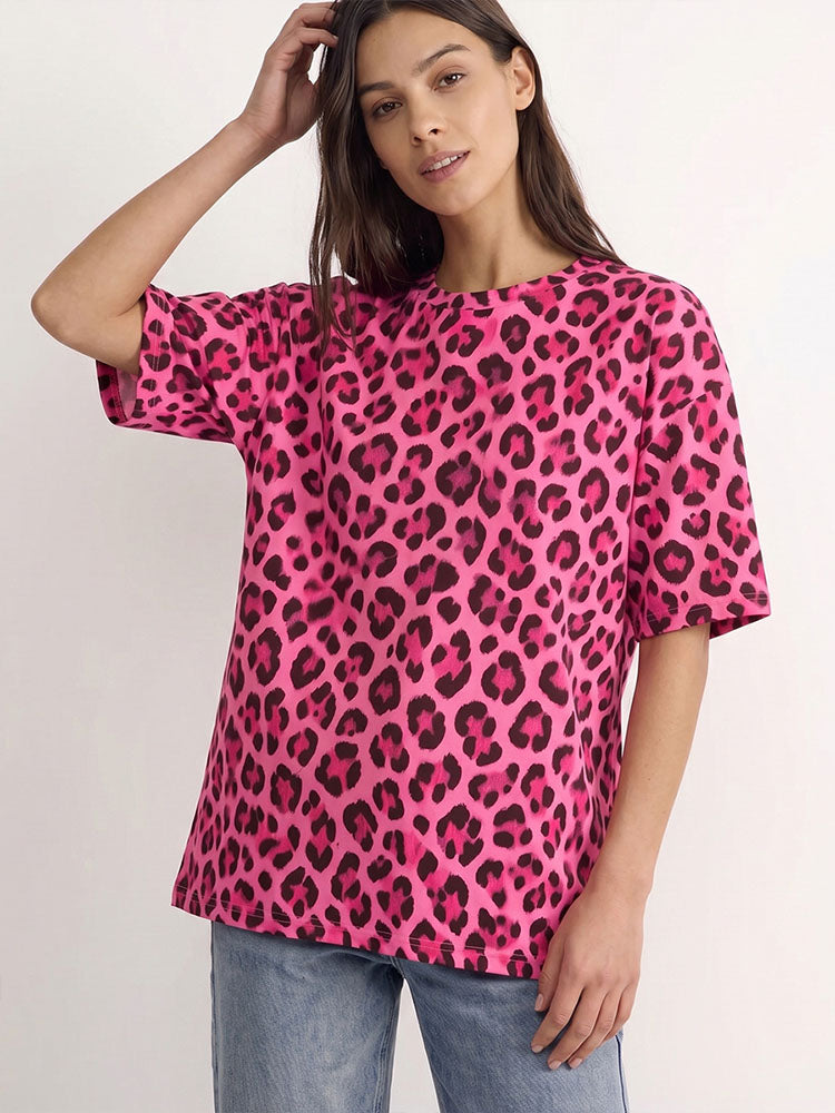Leopard Print Tee