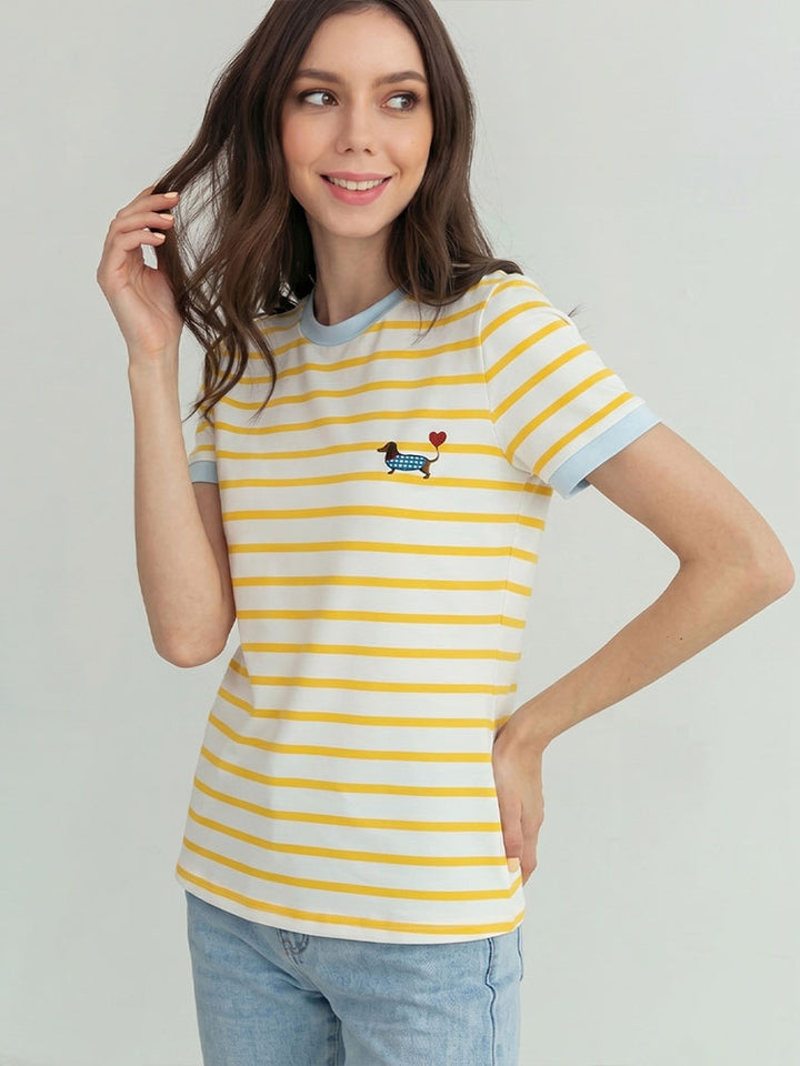 Striped Short Sleeve Tee