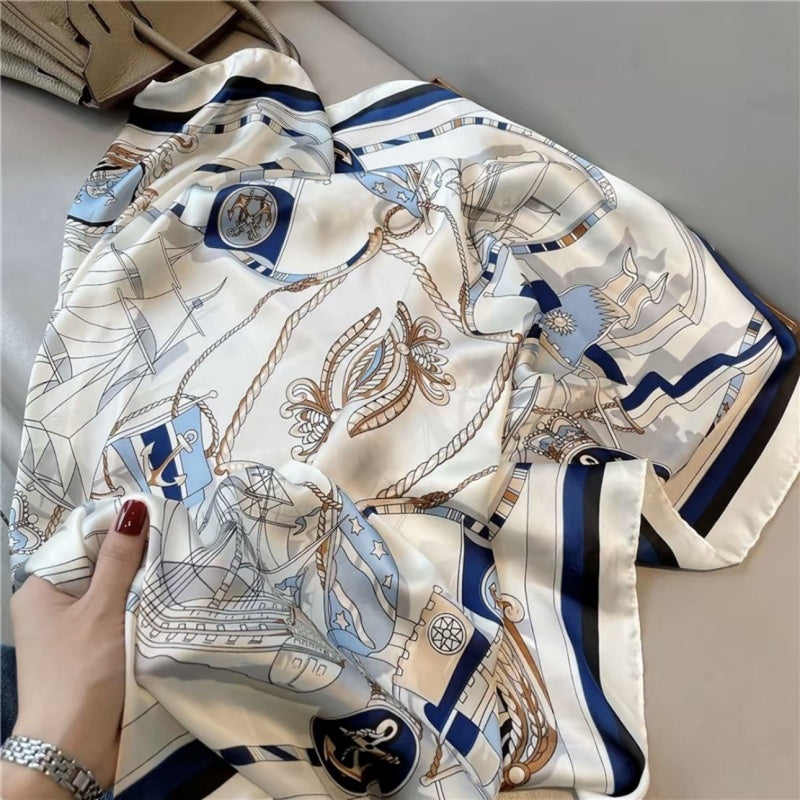 Fashion Printed Square Scarf