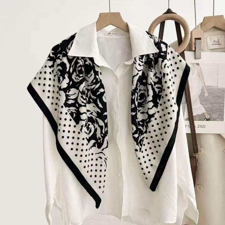 Fashion Printed Square Scarf