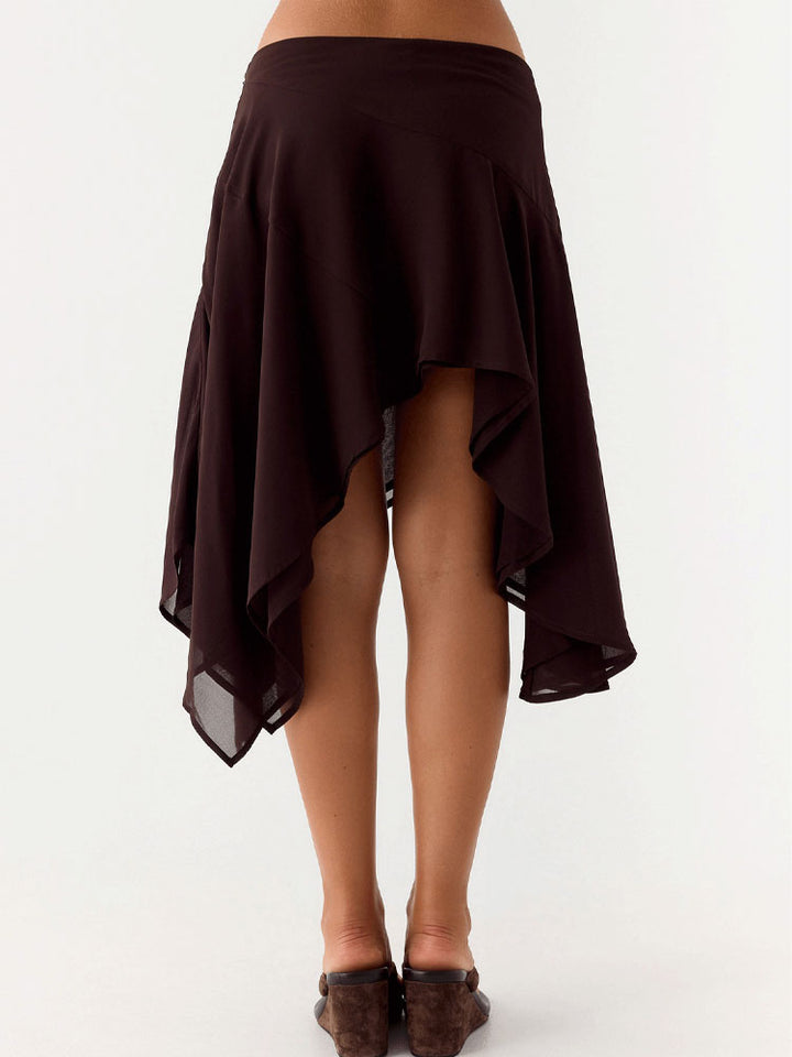 High-waisted skirt