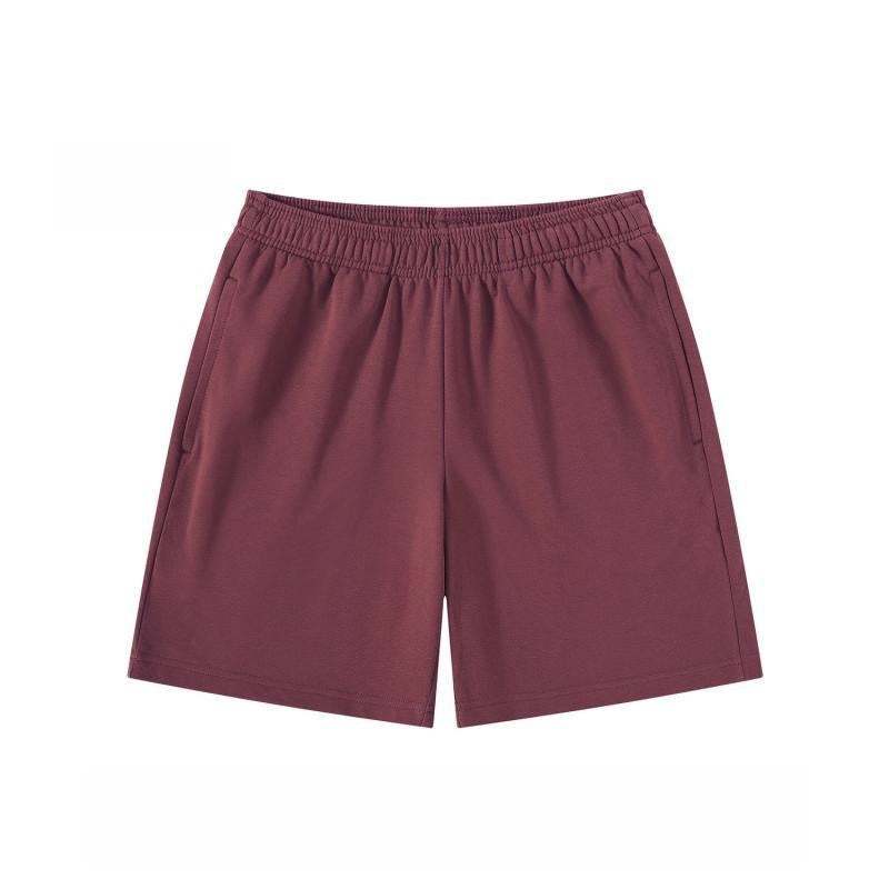 Elastic Waist Relaxed Fit Athletic Shorts