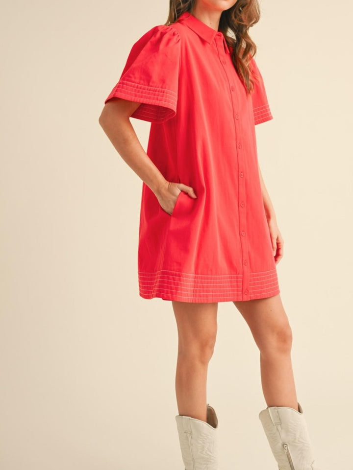 Casual Cotton Tunic Dress