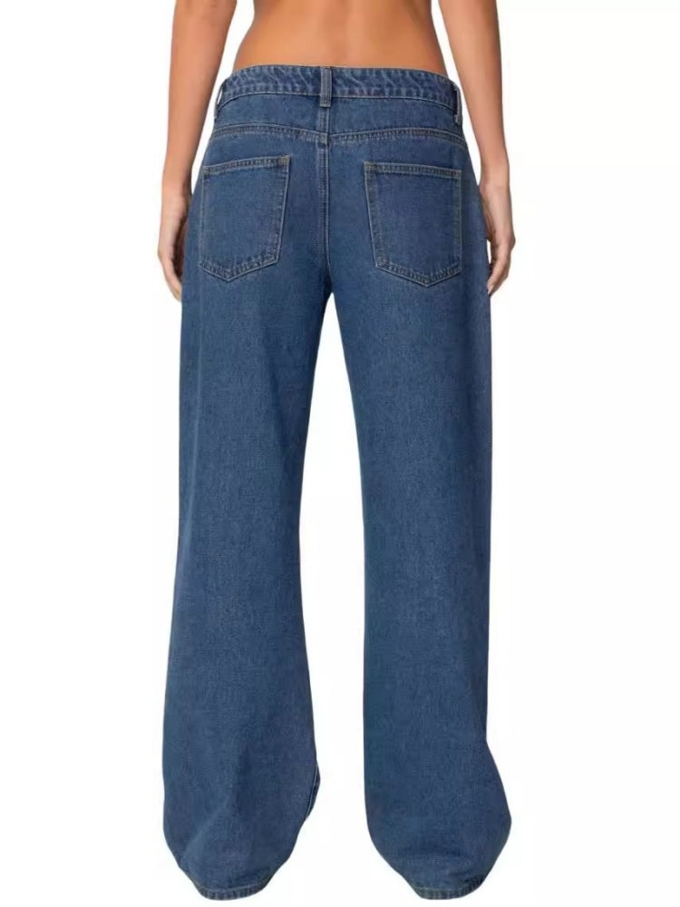 Vintage Loose Fit Wide Leg Pants