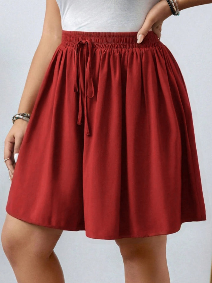 Spring/Summer Fashionable and Versatile Solid Color Shorts