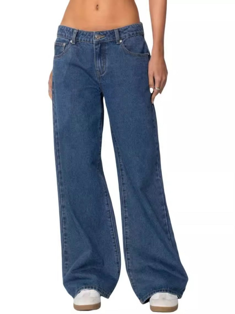 Vintage Loose Fit Wide Leg Pants