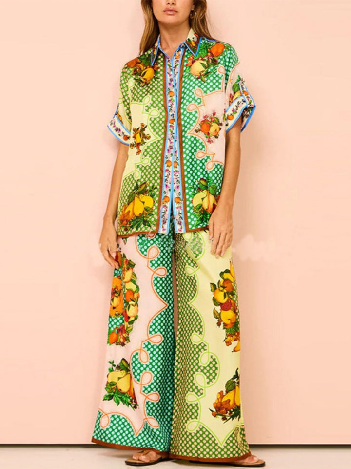 Whimsical Art Print Two-Piece Set