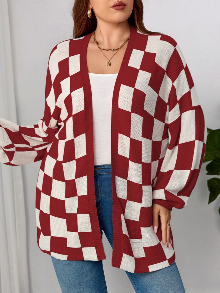 Oversized Knit Sweater Coat