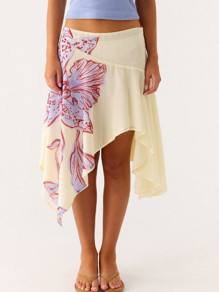 High-waisted skirt