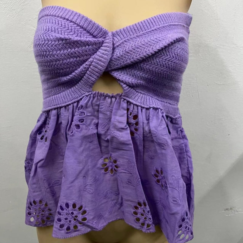 Flowy Ruffled Peplum Cami