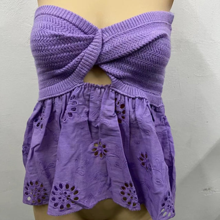 Flowy Ruffled Peplum Cami