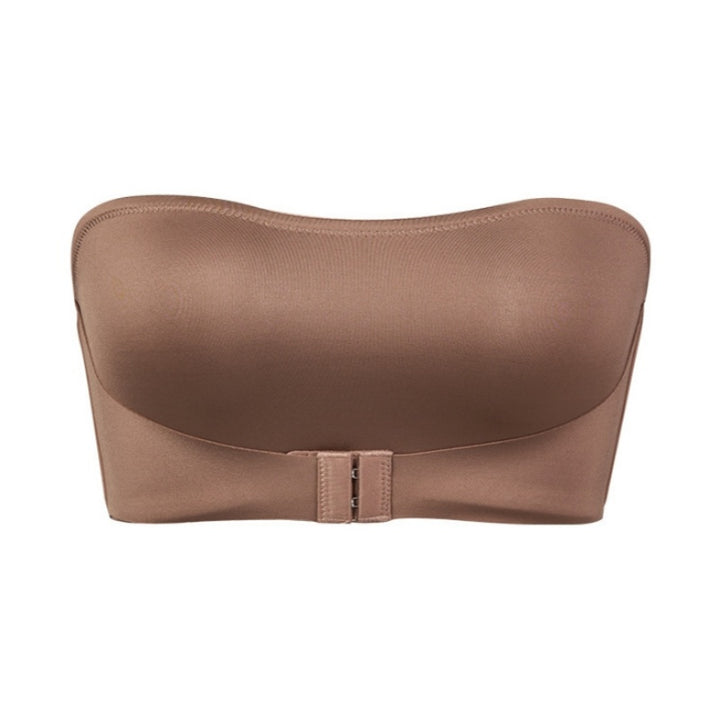 Strapless Bandeau Bra - Non-Slip Underwire Support