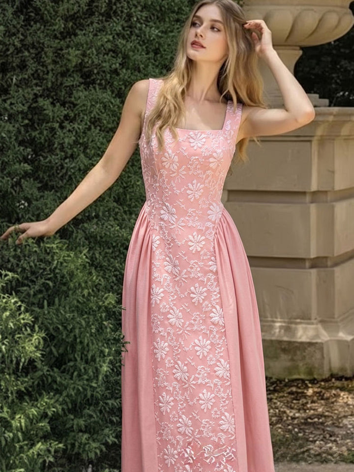 Elegant Embossed Dress
