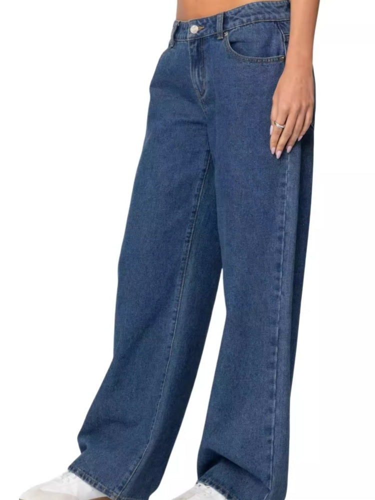 Vintage Loose Fit Wide Leg Pants