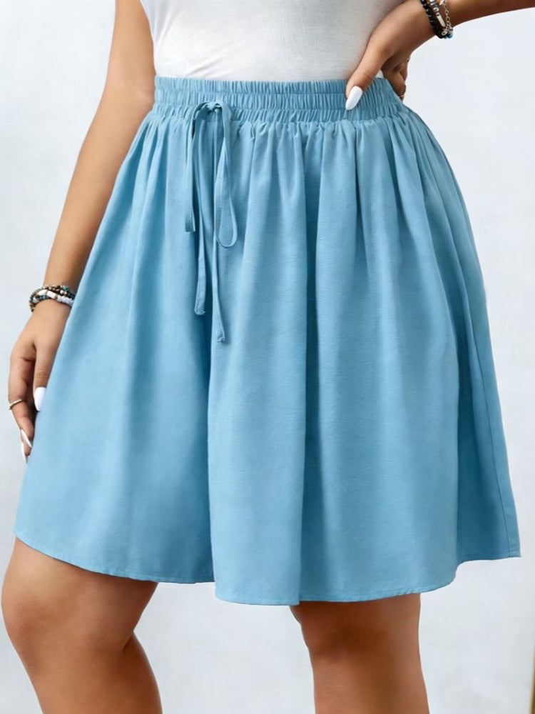 Spring/Summer Fashionable and Versatile Solid Color Shorts