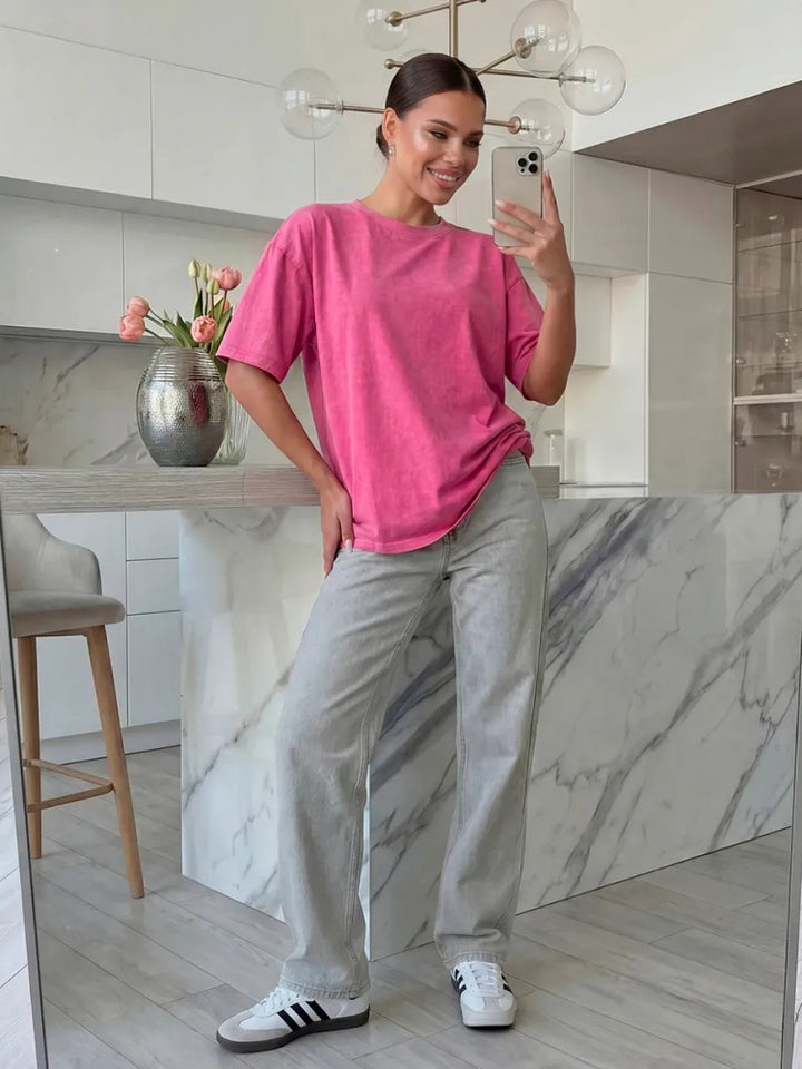 Vintage Washed Oversized T-Shirt