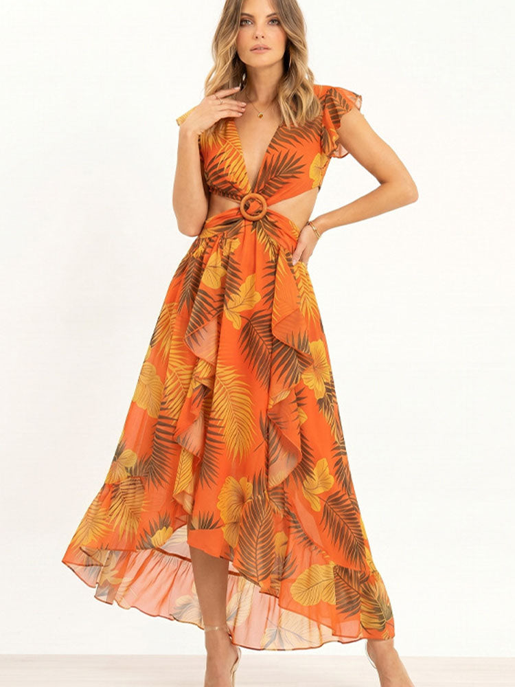 Elegant Chiffon Dress