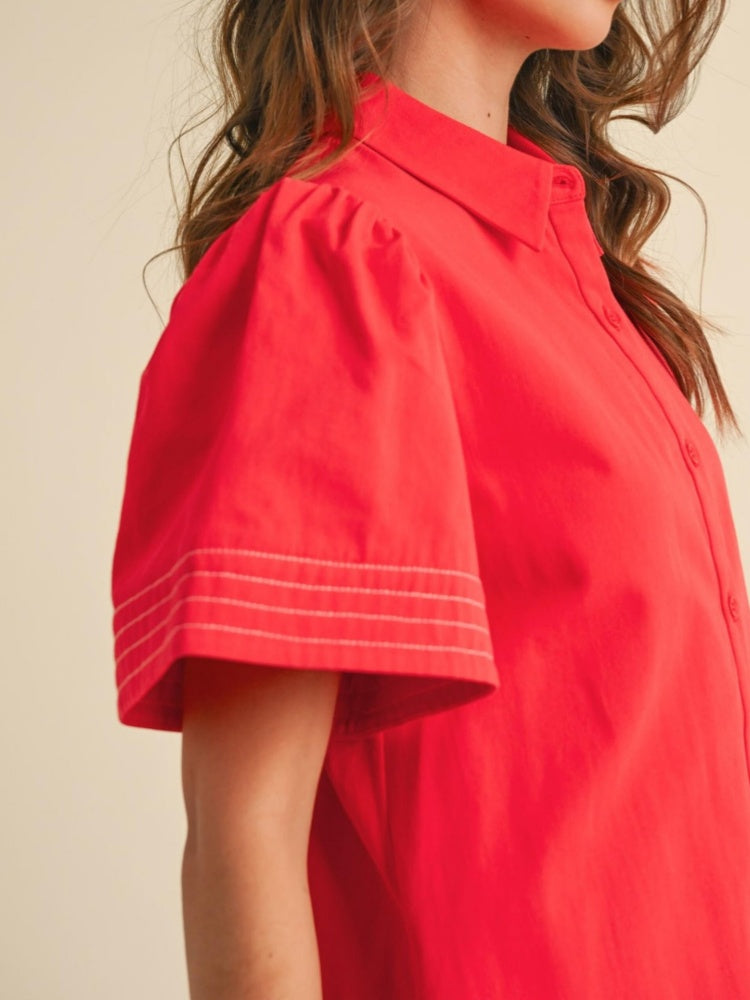 Casual Cotton Tunic Dress
