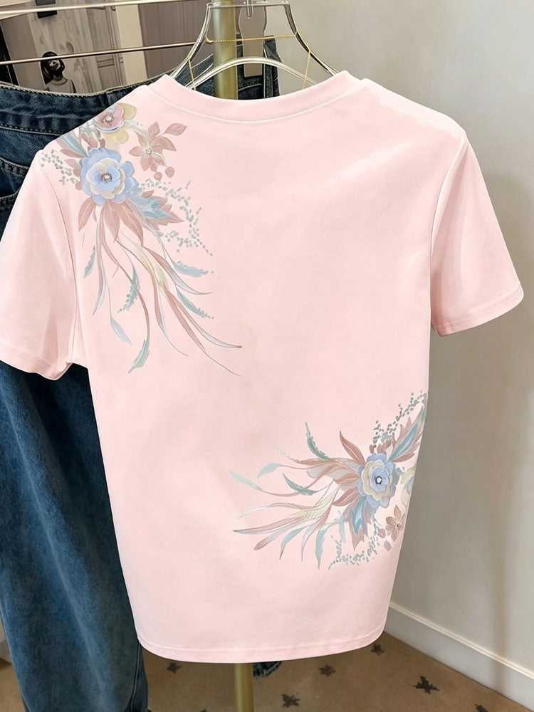Fashion Printed Casual Tee