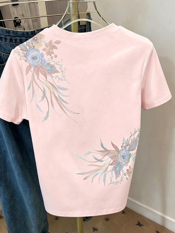 Fashion Printed Casual Tee