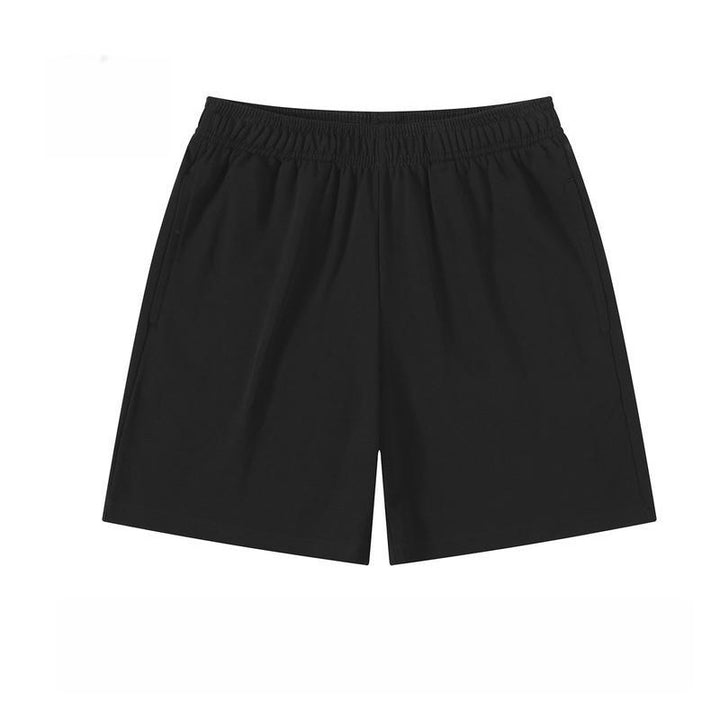 Elastic Waist Relaxed Fit Athletic Shorts