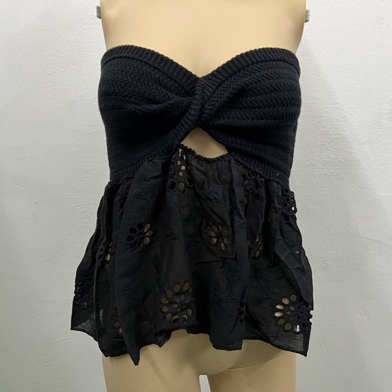 Flowy Ruffled Peplum Cami
