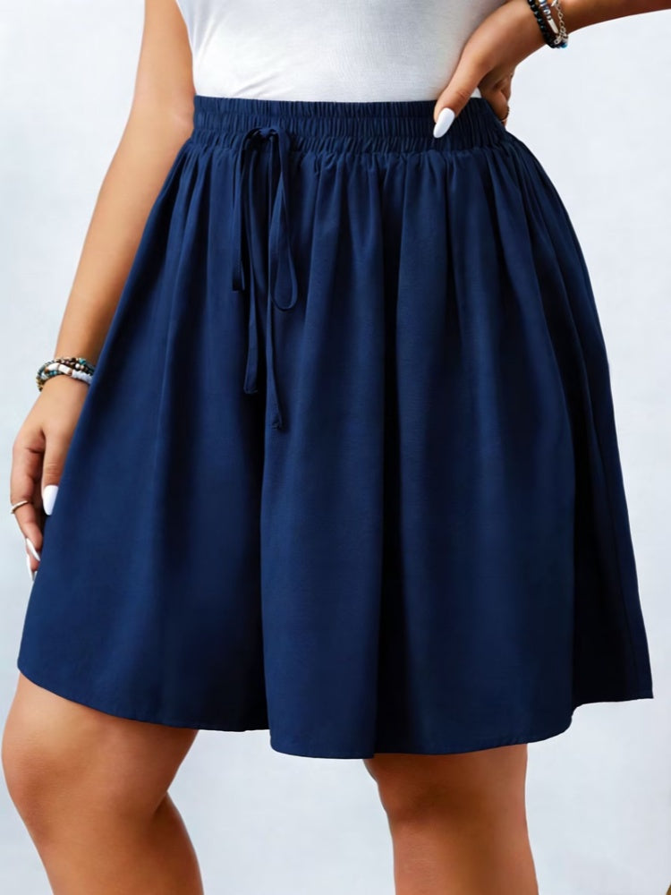 Spring/Summer Fashionable and Versatile Solid Color Shorts