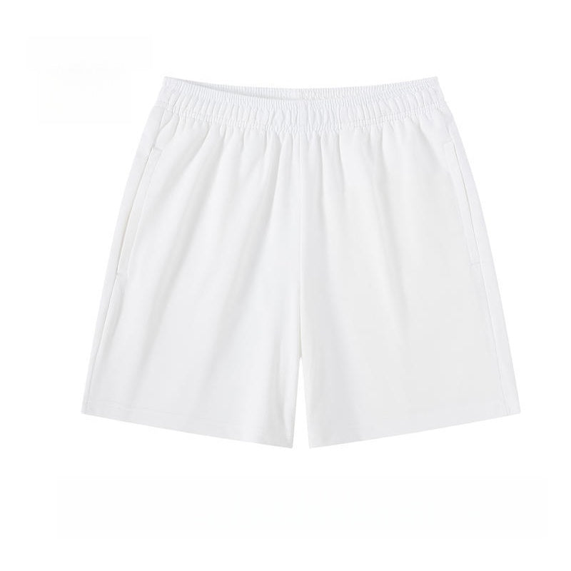 Elastic Waist Relaxed Fit Athletic Shorts