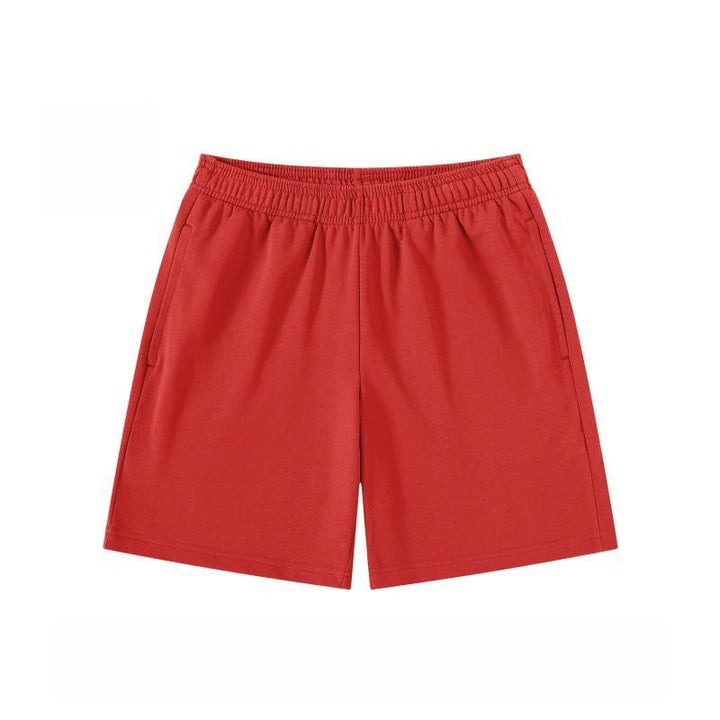 Elastic Waist Relaxed Fit Athletic Shorts