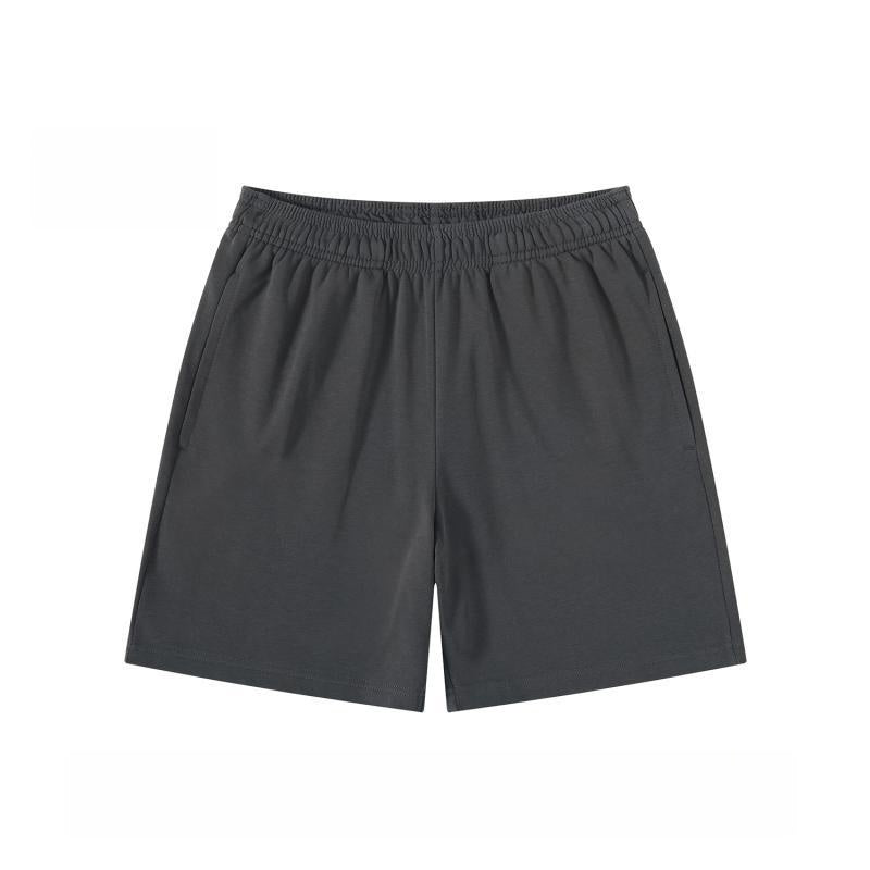 Elastic Waist Relaxed Fit Athletic Shorts