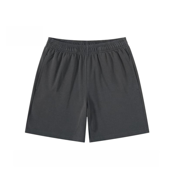Elastic Waist Relaxed Fit Athletic Shorts