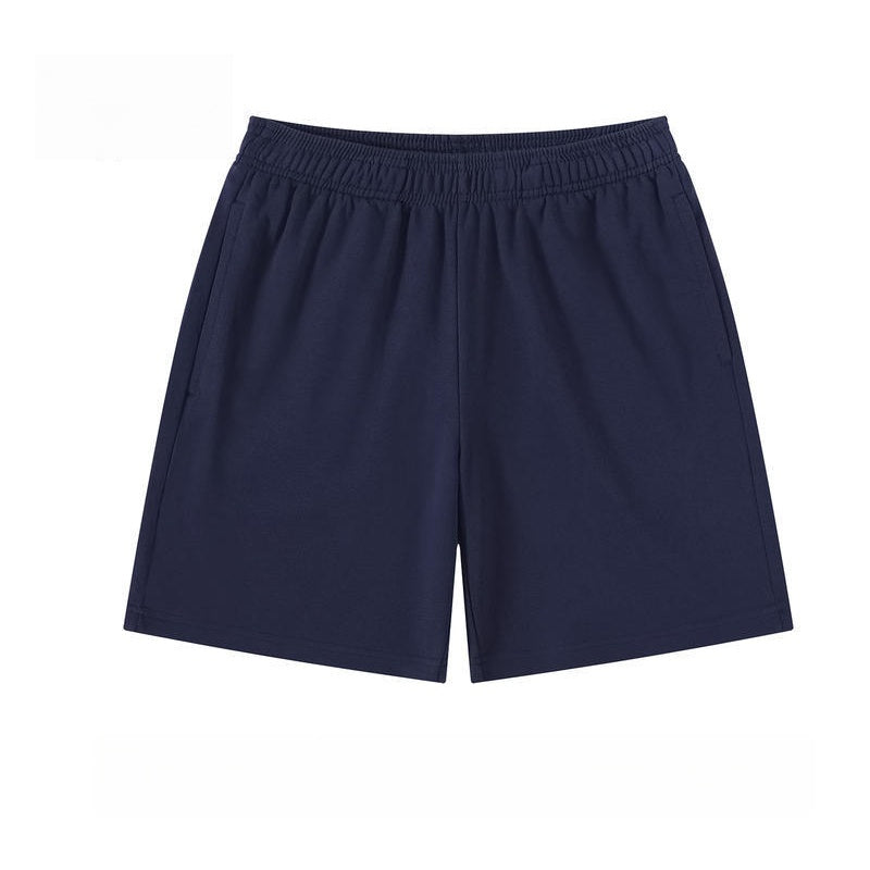 Elastic Waist Relaxed Fit Athletic Shorts