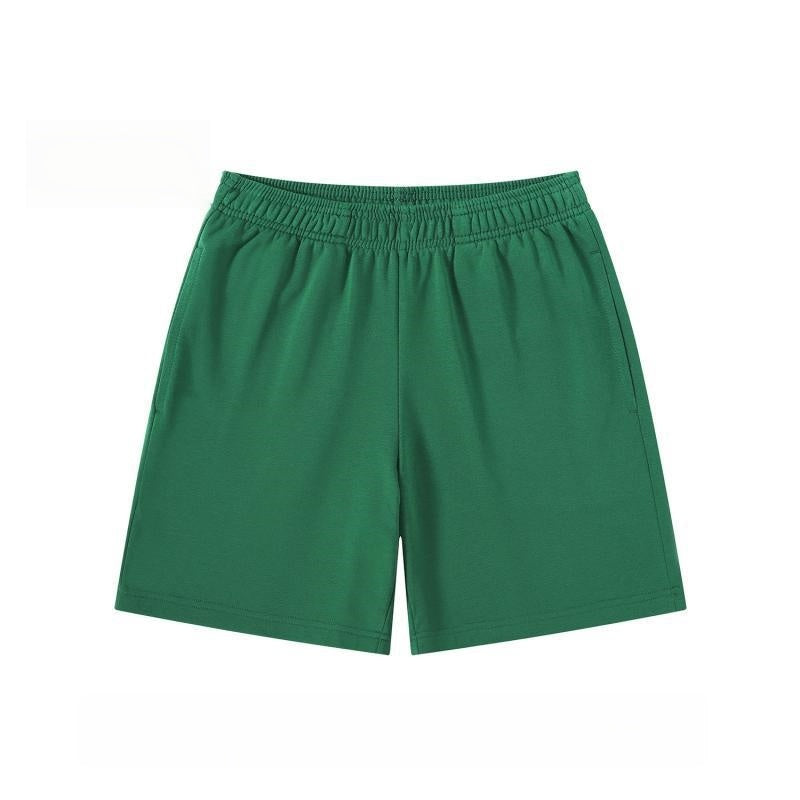 Elastic Waist Relaxed Fit Athletic Shorts