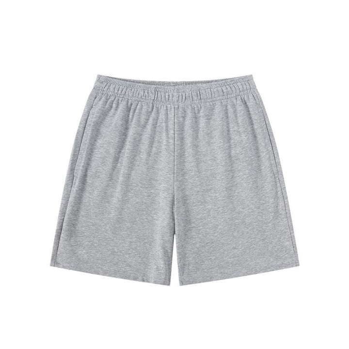Elastic Waist Relaxed Fit Athletic Shorts