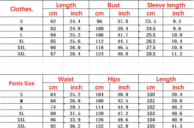 Stylish solid color loose short-sleeved top and high-waisted trousers two-piece set