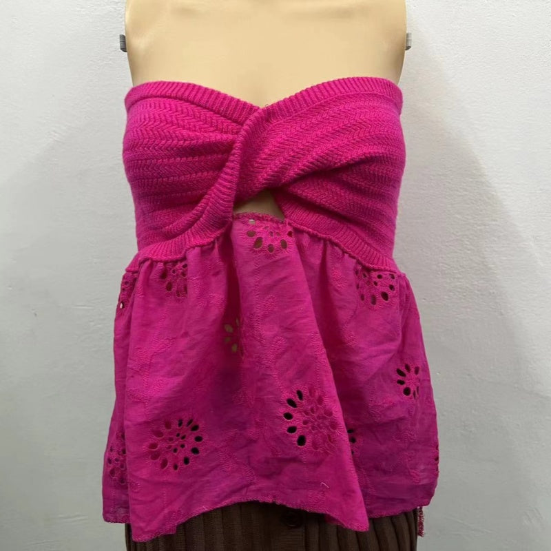 Flowy Ruffled Peplum Cami