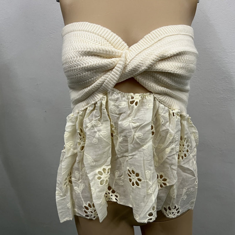 Flowy Ruffled Peplum Cami