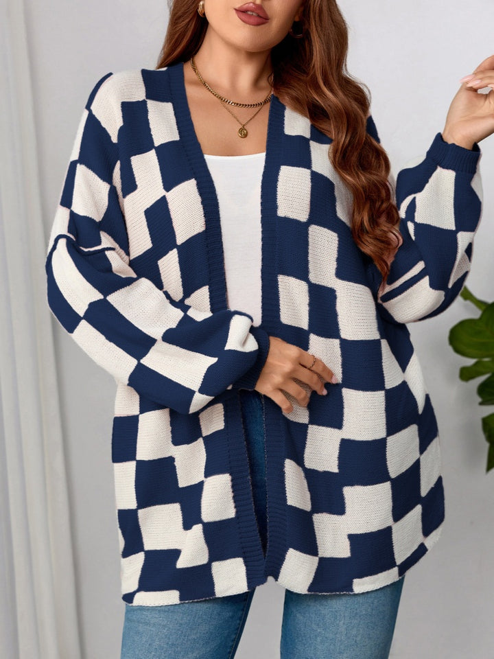 Oversized Knit Sweater Coat