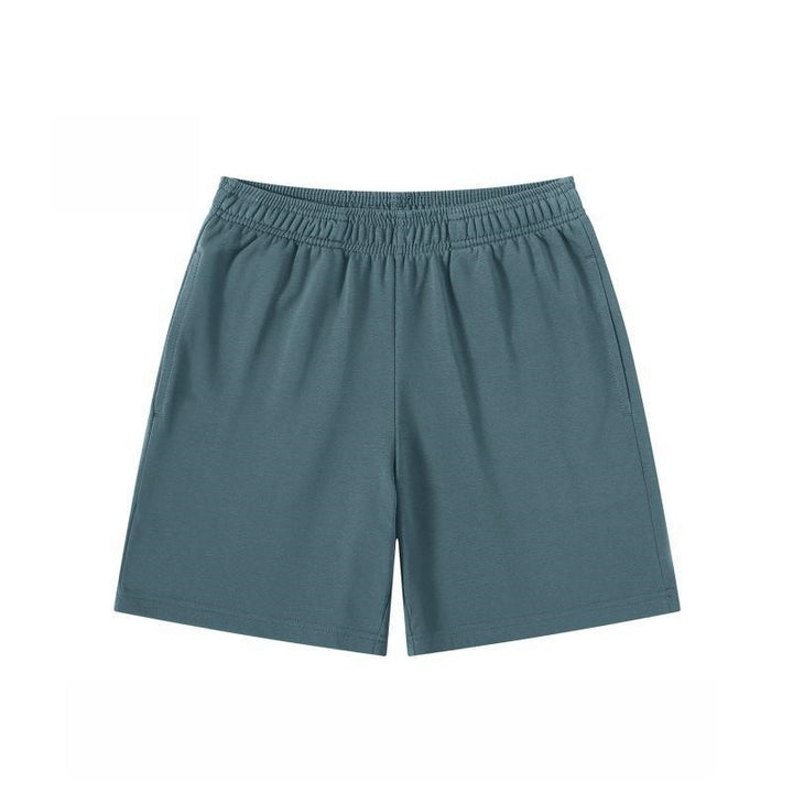 Elastic Waist Relaxed Fit Athletic Shorts